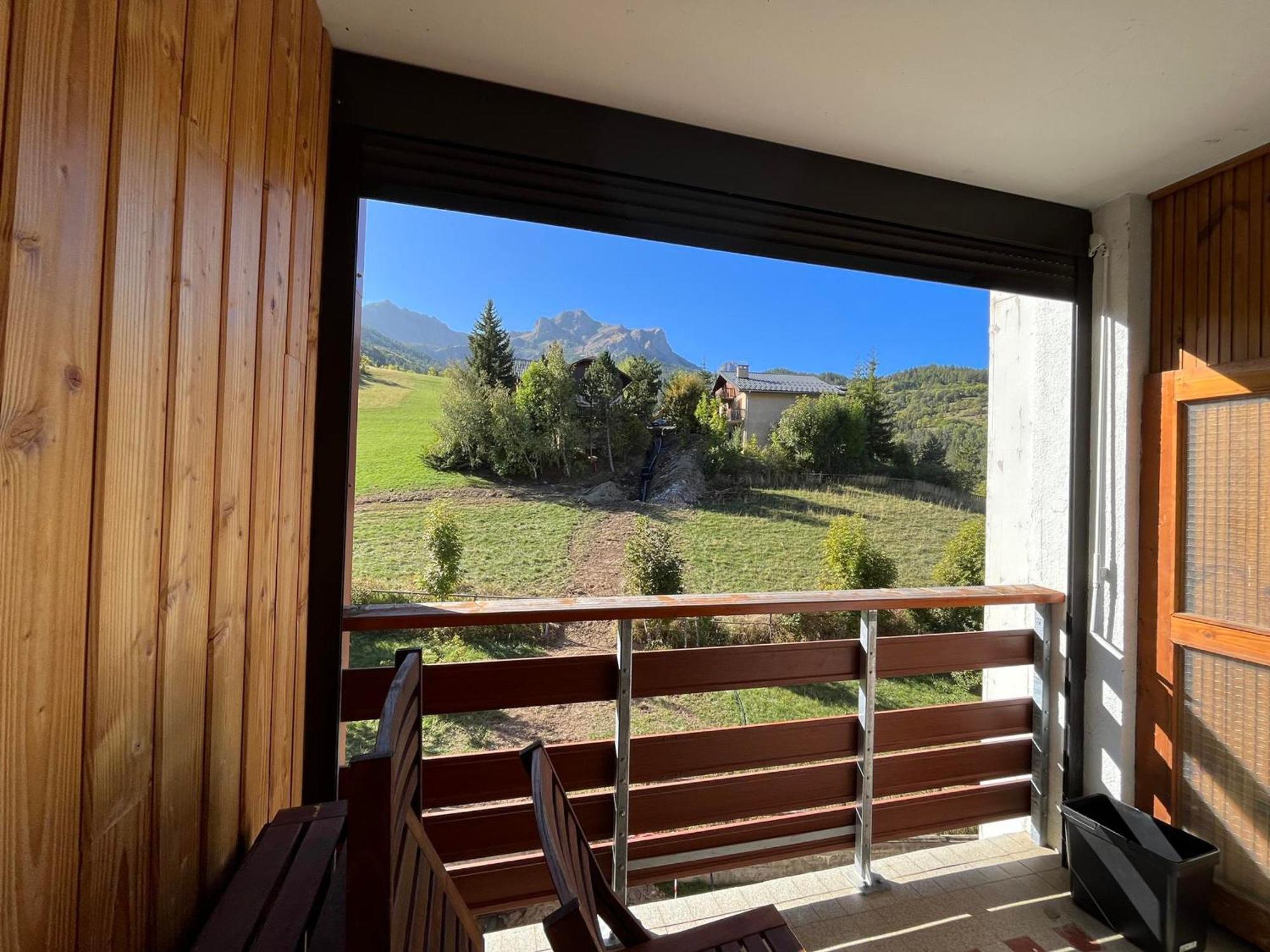Enchastrayes Appartement T2 Face Aux Pistes Avec Terrasse, 9 Couchages, Proche Commerces Et Piscine - Fr-1-165A-103 מראה חיצוני תמונה